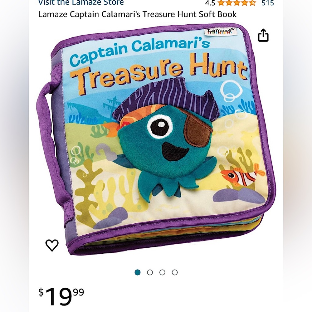 New soft cover baby book
